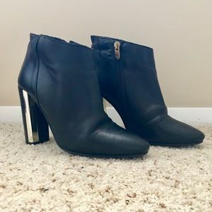 Topshop Harp Metal Ankle Boot